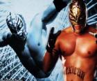 maske savaş için hazırlanmış profesyonel güreşçi, profesyonel güreş spor gösterisi